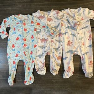 Caden Lane 0-3 month footies